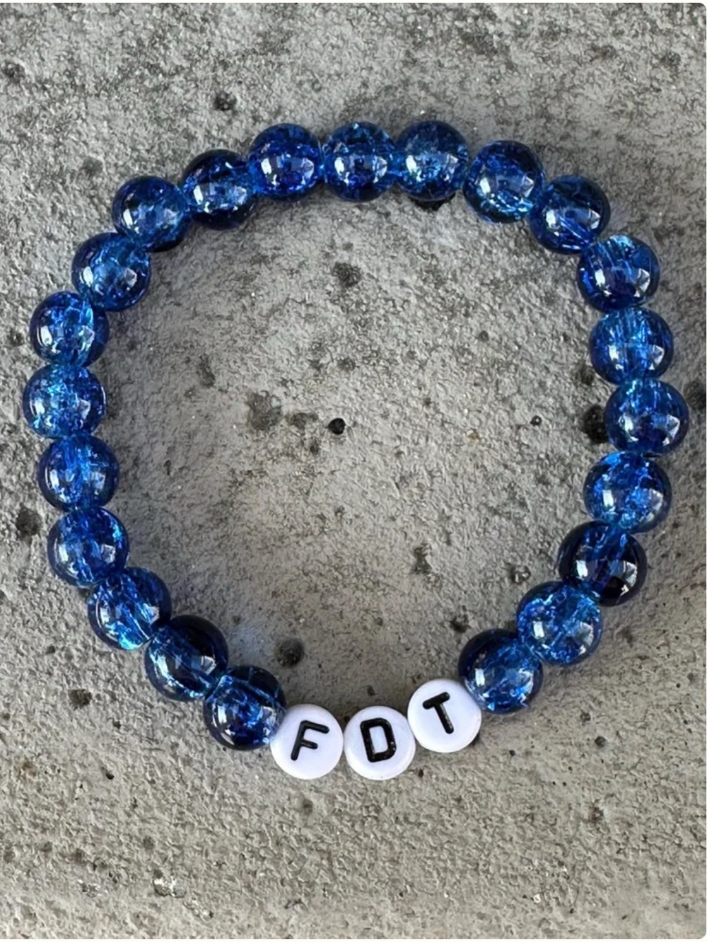 Anti Trump Handmade Beaded Bracelet